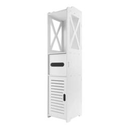 SPETLEK Wooden White Free Standing Toilet Paper B - thumbnail 2