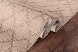 Desire Rugs Ivy Anti-Slip Trellis Design Doormat - Machine Washable for Easy Care in Beige - Size: 60 cm x 110 cm - thumbnail 3