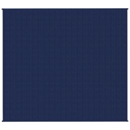 Berkfield Home Weighted Blanket Blue 200x225 cm 13 kg Fabric - thumbnail 3
