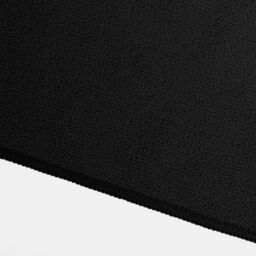 OHS Plain Microfibre Quick Dry Beach Towel Bathroom in Black - thumbnail 4