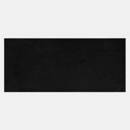 OHS Plain Microfibre Quick Dry Beach Towel Bathroom in Black - thumbnail 3
