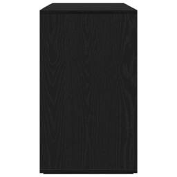 Berkfield Home Stunning Black Oak Sideboard Black oak Wood 120 x 41 x 75 cm - thumbnail 7