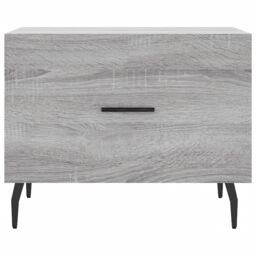 Berkfield Home Coffee Tables 2 pcs Grey Sonoma 50x50x40 cm Engineered Wood - Size: 50 x 50 x 40 cm - thumbnail 6