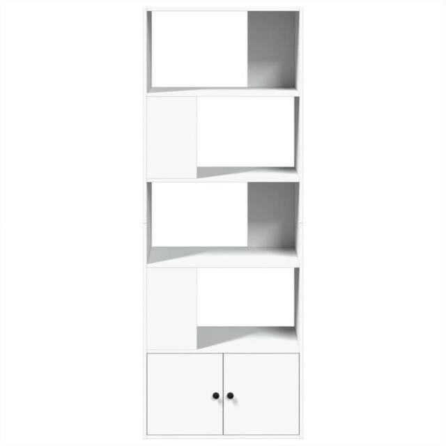 Berkfield Home Durable Bookcase White 70x36x189 cm Engineered Wood - Size: 70 x 36 x 189 cm - image 1