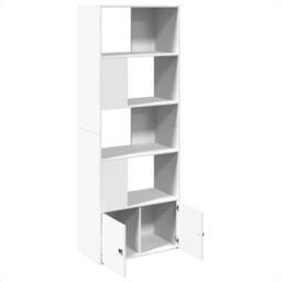 Berkfield Home Durable Bookcase White 70x36x189 cm Engineered Wood - Size: 70 x 36 x 189 cm - thumbnail 6