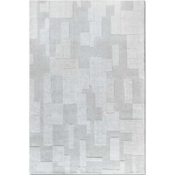 THE RUGS Villeroy & Boch 1906 Wool Rug Wilhelmine - Handwoven Soft & Durable in White - Size: 120 cm x 170 cm