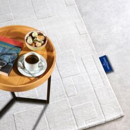 THE RUGS Villeroy & Boch 1906 Wool Rug Wilhelmine - Handwoven Soft & Durable in White - Size: 120 cm x 170 cm - thumbnail 7
