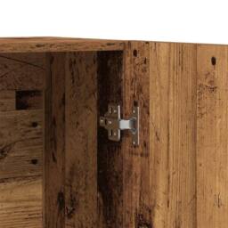 Berkfield Home Highboard Old Wood 70x31x115 cm Engineered Wood in Brown - Size: 70 x 31 x 115 cm - thumbnail 7