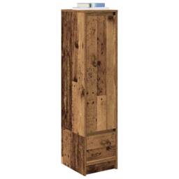 Berkfield Home Highboard Old Wood 29.5x34x119.5 cm Engineered Wood in Brown - thumbnail 4