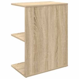 Berkfield Home Bedside Tables 2 pcs Sonoma Oak 46.5x29x61 cm Engineered Wood in Brown - thumbnail 7