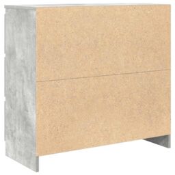 Berkfield Home Sideboard Concrete Grey 80x35x76 cm Engineered Wood - Size: 80 x 35 x 76 cm - thumbnail 8
