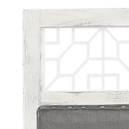 Berkfield Home 6-Panel Room Divider Grey 210x165 cm Fabric - thumbnail 5