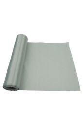 Neel Blue 20cm x 29cm Solid Satin Roll Large Fabric for Chair Sash Wedding Bouquet Décor Drapery in Silver - Size: 20 cm x 29 cm - thumbnail 3