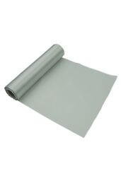 Neel Blue 20cm x 29cm Solid Satin Roll Large Fabric for Chair Sash Wedding Bouquet Décor Drapery in Silver - Size: 20 cm x 29 cm - thumbnail 4
