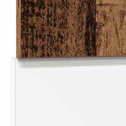 Berkfield Home Dishwasher Panel Lyon Old Wood 60x1.5x67 cm Engineered Wood in Brown - thumbnail 6