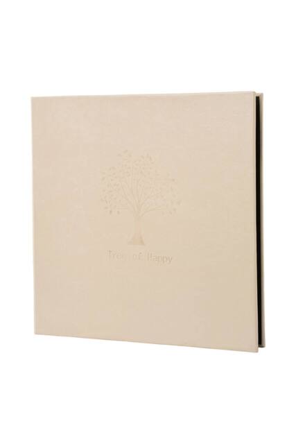 Living and Home 60-Page Photo Album with 600-Pocket Capacity for 6-Inch Photos in Beige - image 1