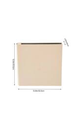 Living and Home 60-Page Photo Album with 600-Pocket Capacity for 6-Inch Photos in Beige - thumbnail 6