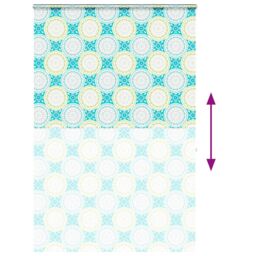 Berkfield Home Shower Roller Blind with Cassette 160x240 cm Fabric Width 156 cm in Black - thumbnail 5