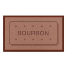 Artsy Mats Bourbon Biscuit Indoor/Outdoor Doormat (70x40cm) in Brown - Size: 40 cm x 70 cm - thumbnail 2