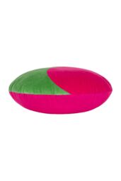Heya Home Unity 100% Cotton Velvet Ready Filled Cushion in Green - Size: 40 cm x 40 cm - thumbnail 3