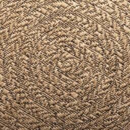 Berkfield Home Rug 160 cm Jute Look Indoor & Outdoor in Brown - Size: 100 cm diameter - thumbnail 5