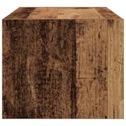 Berkfield Home TV Cabinets 2 pcs Old Wood 60x31x25.5 cm Engineered Wood in Brown - thumbnail 8