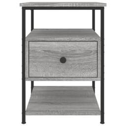 Berkfield Home Bedside Cabinets 2 pcs Grey Sonoma 40x42x56 cm Engineered Wood - Size: 40 x 42 x 56 cm - thumbnail 7