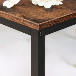 Rafaelo Mobilia 180CM Wide Narrow & Slim Console Table For Hallway in Brown - thumbnail 5