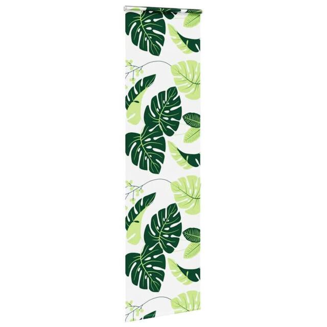 Berkfield Home Shower Roller Blind with Cassette 80x240 cm Fabric Width 76 cm in Green - image 1