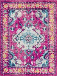 Livabliss Harput-Vintage Pink Blue Orange Grey Traditional Boho Living Rug - Size: 160 cm x 220 cm - thumbnail 2