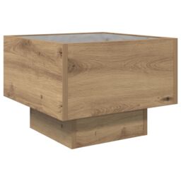 Berkfield Home Side Table Artisan oak 40 x 40 x 30 cm Engineered wood in Brown - thumbnail 9