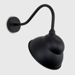 ValueLights Porter Pair of Black Outdoor Wall Lantern - thumbnail 2