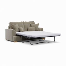 The Great Sofa Company Ophelia Chenille Sofa Bed in Grey - Size: 2 Seater - thumbnail 2