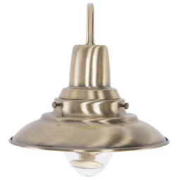Wyld and Coco Brass Industrial Glam Wall Lamp in Bronze - thumbnail 4