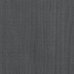 Berkfield Home Side Cabinet Grey 60x36x65 cm Solid Pinewood - Size: 60 x 36 x 65 cm - thumbnail 6