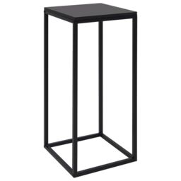 Berkfield Home Side Tables 2 pcs Black Steel - thumbnail 3
