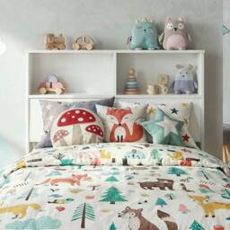 Nöa and Nani Joni Single Bed with Storage 3FT White for Kids, Teenagers, Adults - thumbnail 2