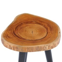 Berkfield Home Coffee Table 40x45 cm Solid Teak in Brown - thumbnail 3