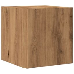 Berkfield Home Side Table Artisan Oak 33x33x34 cm Engineered Wood in Brown - Size: 33 x 33 x 34 cm - thumbnail 6