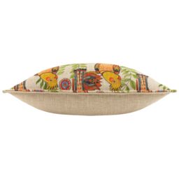 Wylder Tropics Akamba Cockatiels Botanical Printed Cushion - Size: 50 cm x 50 cm - thumbnail 3
