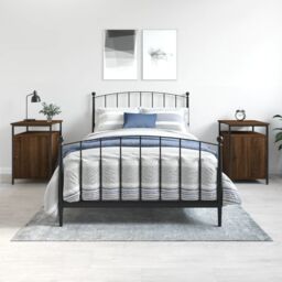 Berkfield Home Bedside Cabinets 2 pcs Brown Oak 40x42x60 cm Engineered Wood - Size: 40 x 42 x 60 cm - thumbnail 1