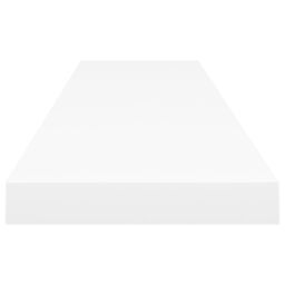 Berkfield Home Floating Wall Shelves 2 pcs White 120x23.5x3.8 cm MDF - thumbnail 5