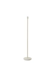 ValueLights Charlie White Metal Single Stem Floor Lamp Base - thumbnail 6