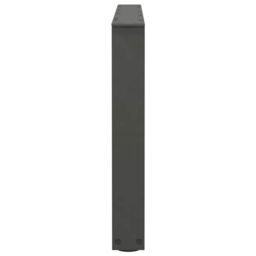Berkfield Home Dining Table Legs V-Shape 2 pcs Anthracite 70x(42-43.3) cm Steel in Black - thumbnail 6
