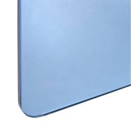 Wyld and Coco Blue Tempered Glass Side Table 46 x 50 cm - thumbnail 7