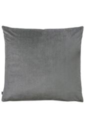 Ashley Wilde Rion Metallic Jacquard Cushion in Dark Grey - Size: 50 cm x 50 cm - thumbnail 2