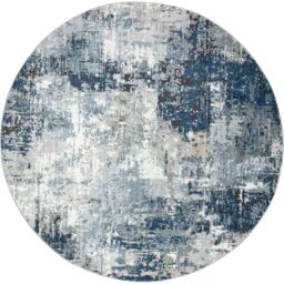 Livabliss Jolie-Abstract Blue Grey Beige Black Moderne Marble Living Dining Bedroom Rug - Size: 120 cm x 170 cm - thumbnail 2