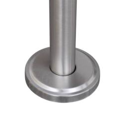 Berkfield Home Mailbox on Stand Stainless Steel in Silver - thumbnail 5