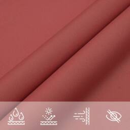 Berkfield Home Sunshade Sail Oxford Fabric Square 4.5x4.5 m Terracotta - thumbnail 6