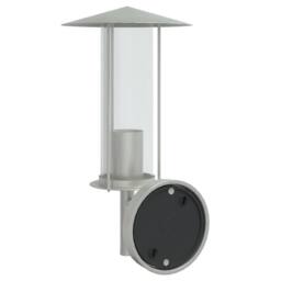 Berkfield Home Outdoor Wall Lights 2pcs Silver Stainless Steel - thumbnail 6